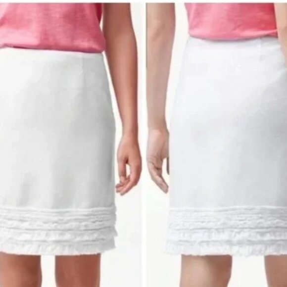 Tommy Bahama Two Palms 100% Linen Skirt Size 2 - Picture 2 of 8
